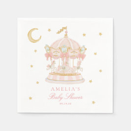 Droomcarrousel Baby Shower Servetten