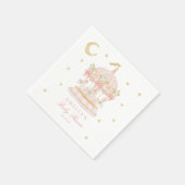Droomcarrousel Baby Shower Servetten (Hoek)