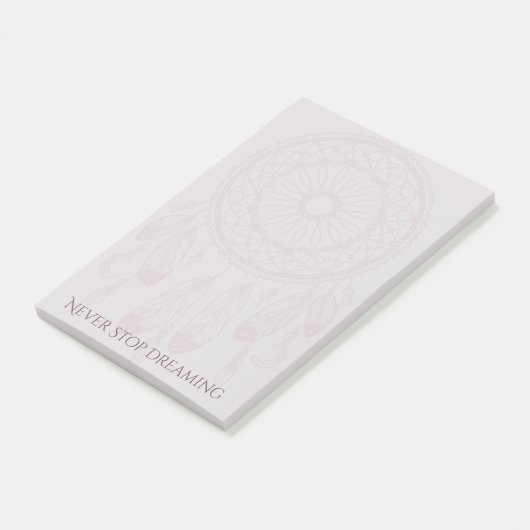 Droomcatcher 4x6 post-it® notes (Schuin)