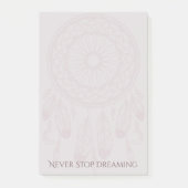 Droomcatcher 4x6 post-it® notes (Voorkant)