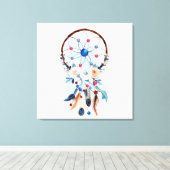 droomcatcher voor Canvas Print (Insitu (Houten vloer))