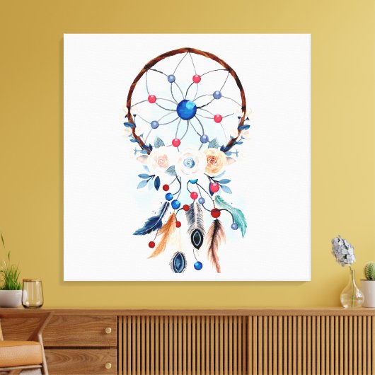 droomcatcher voor Canvas Print (Insitu (Woonkamer))