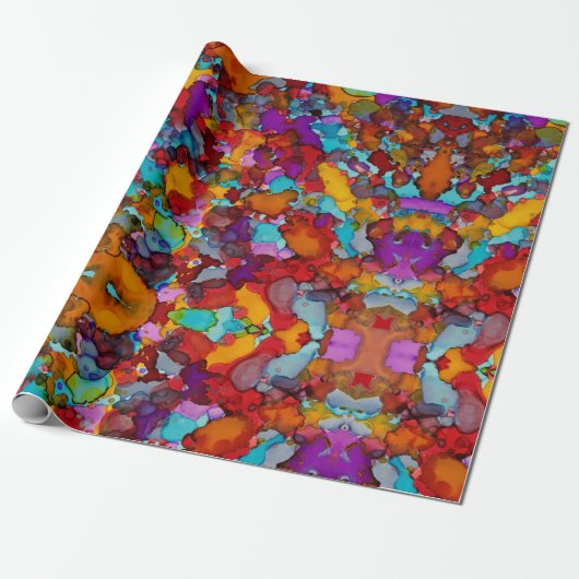 Droomconfetti Cadeaupapier (Uitgerold)