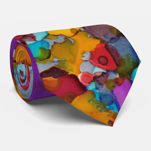 Droomconfetti Stropdas (Opgerold)