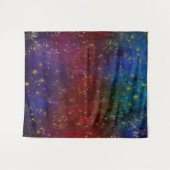 Droomde Ombre | Psychedelische Grunge Sterrenstof Wandkleed (Voorkant (horizontaal))