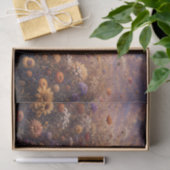 Droomdecoupage van een wilde bloemenweide tissuepapier (Geschenk)