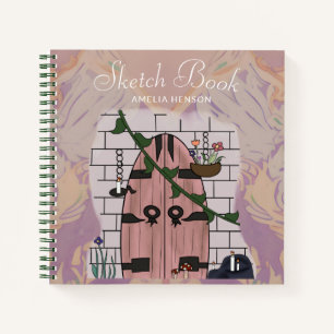 Droomdeur Sprookje Tekenschetsboek Notitieboek