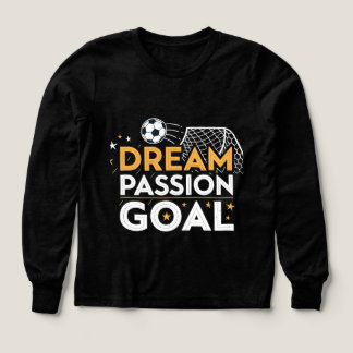 Droomdoel – Motiverend Voetbal Logo T-shirt