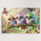 Droomdrieklank van Lentezangvogels Legpuzzel (Horizontaal)