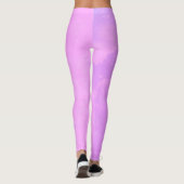 Droomeffect verf spatten wolken roze leggings (Achterkant)