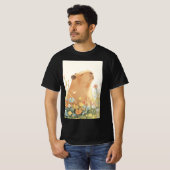 Droomende capybara t-shirt (Voorkant volledig)