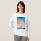Droomende ijsbeer t-shirt (Voorkant volledig)