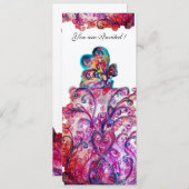 DROOMFLITSEN EN KLEINE ELF paars,rood,blauw Kaart (Voorkant / Achterkant)