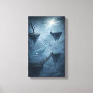 Droomfractuur – Surreal oceaan canvas kunst