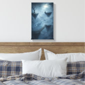 Droomfractuur – Surreal oceaan canvas kunst (Insitu (Slaapkamer))