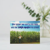 Droomgebied Briefkaart (Staand voorkant)