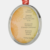 Droomgedicht Metalen Ornament (Links)