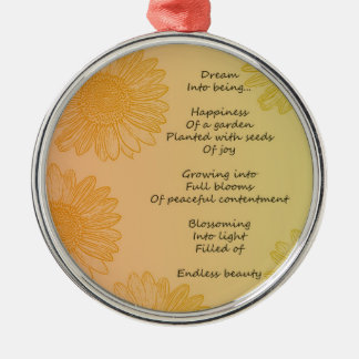 Droomgedicht Metalen Ornament