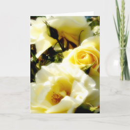 Droomgele rozen AH2010 Kaart