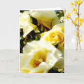 Droomgele rozen AH2010 Kaart (Gele Bloem)