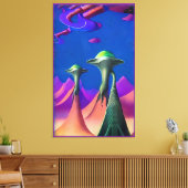 Droomhandelaren Canvas Afdruk (Insitu (Woonkamer))