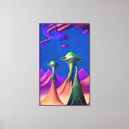 Droomhandelaren Canvas Afdruk (Voorkant)