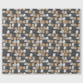 Droomhonden Wonderland Cadeaupapier (Vlak)