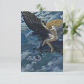 “Droomidylle - Een Valkyrie” door Edward Robert Hu Bedankkaart (Staand voorkant)