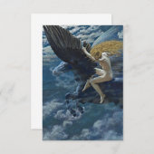 “Droomidylle - Een Valkyrie” door Edward Robert Hu Bedankkaart (Voorkant / Achterkant)