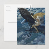 “Droomidylle - Een Valkyrie” door Edward Robert Hu Briefkaart (Voorkant / Achterkant)
