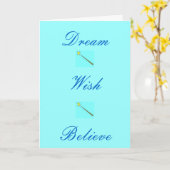 Droomkaart Kaart (Gele Bloem)