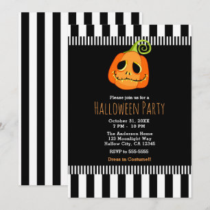 Droomkabouter Pompoen Halloween Feest Kaart