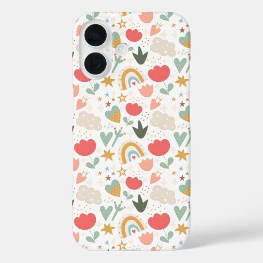 Droomkamerpatroon met wolken en sterren Case-Mate iPhone case (Achterkant)
