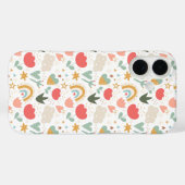 Droomkamerpatroon met wolken en sterren Case-Mate iPhone case (Achterkant (horizontaal))