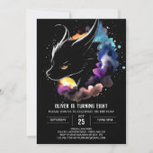 Droomkasteel Draak Magie Verjaardag Kaart (Voorkant)