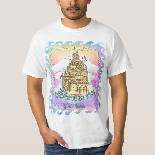 Droomkasteel  t-shirt (Voorkant)