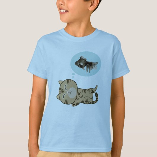 droomkat t-shirt (Voorkant)