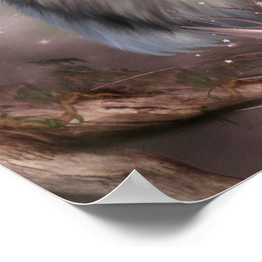 Droomkatje Poster (Hoek)