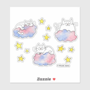 Droomkatten Sticker