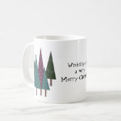 Droomkerstbomen Koffiemok (Voorkant links)