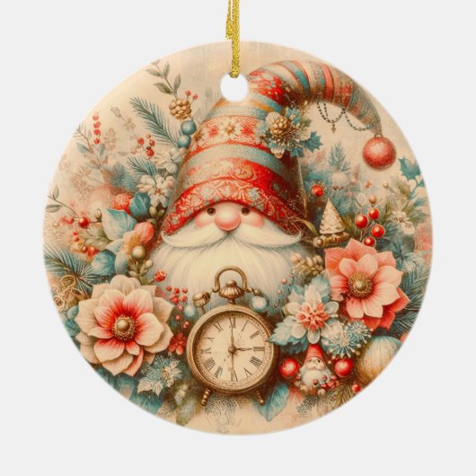 droomkerstversiering keramisch ornament (Achterkant)