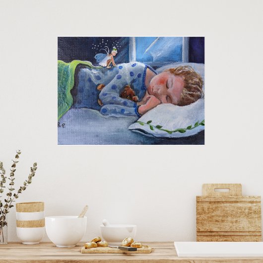 Droomkind poster (Keuken)