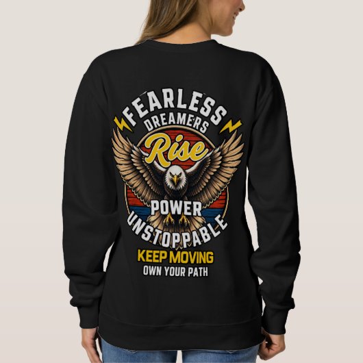 Droomkledend Eagle Sweatshirt (Achterkant)