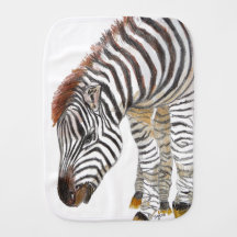 Droomkleurige Waterverf Baby Zebra Safari Speenlap