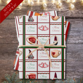 Droomkristal Kerstkabouter Inpakpapier Set van 3 Vel