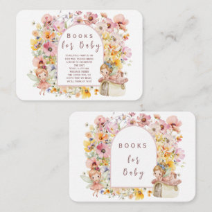 Droomland Baby Shower Boek voor Baby Informatiekaartje