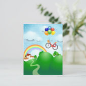 droomland briefkaart (Staand voorkant)