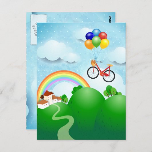 droomland briefkaart (Voorkant / Achterkant)