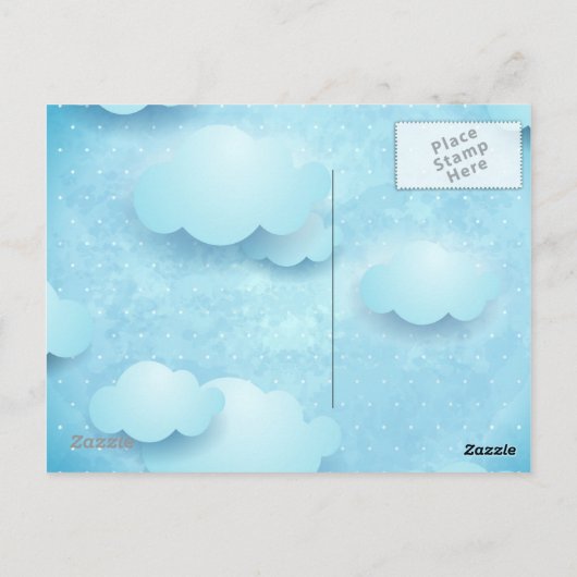 droomland briefkaart (Achterkant)