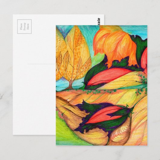 droomland briefkaart (Voorkant / Achterkant)